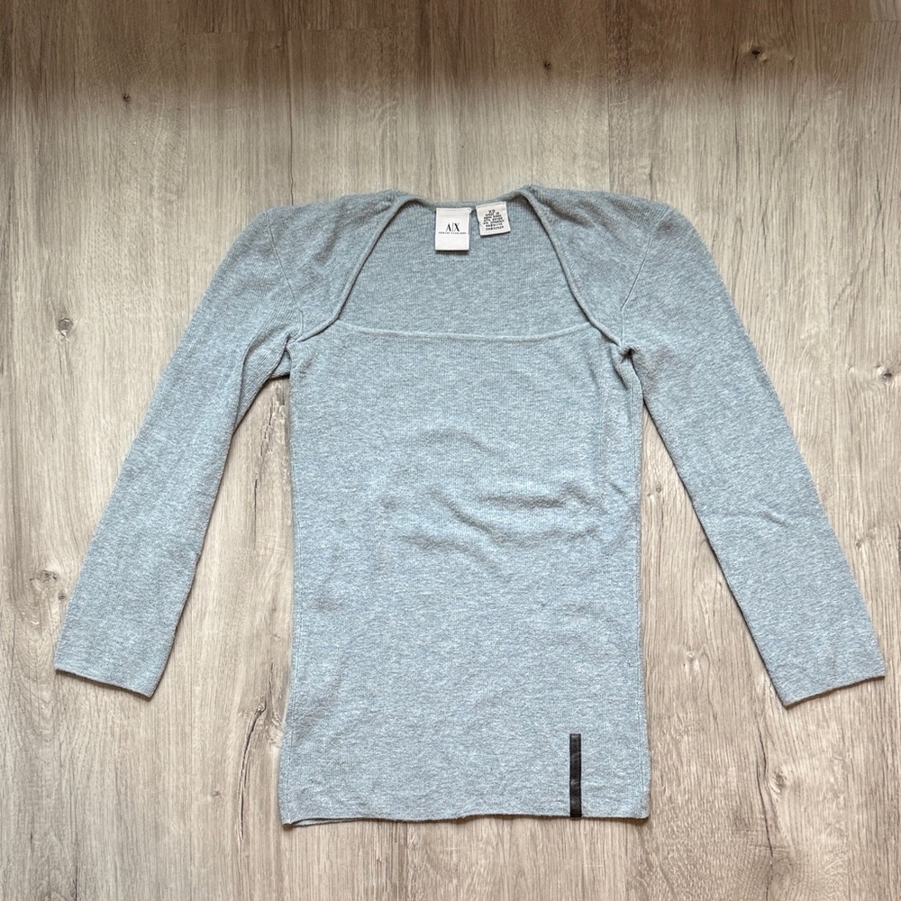 A/X Armani Exchange Light Blue Women's Sweater